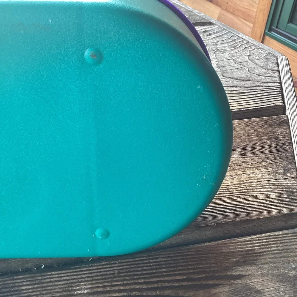 Jheri Redding Vintage Cosmetic Case in Teal, Pink and Purple